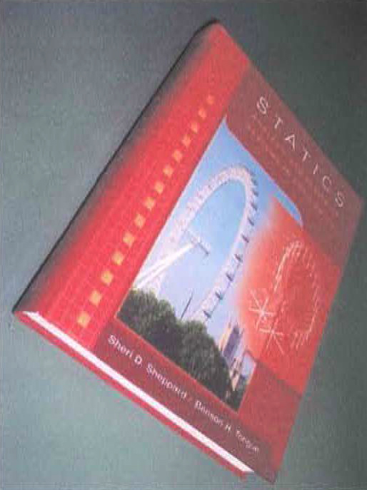 4.　4　書名：Statics Analysis and Design of Systems in Equilibrium　Sheri D. Sheppard/Benson H. Tongue　著　636頁　Wiley 社　2004年発行　104.35US$